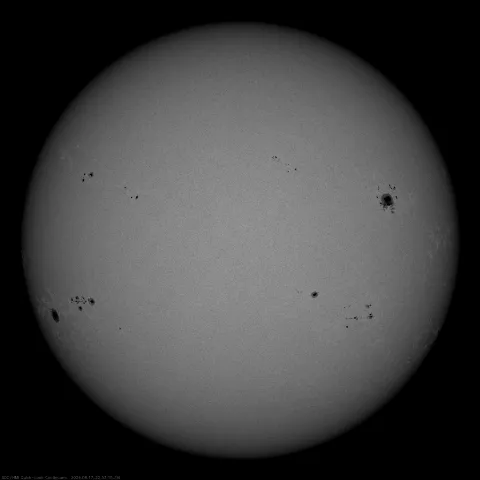 Image of Sun's photosphere