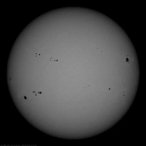 Image of Sun's photosphere