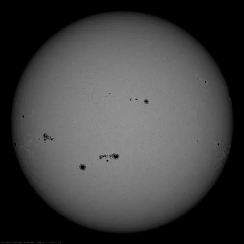 Image of Sun's photosphere