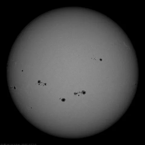 Image of Sun's photosphere