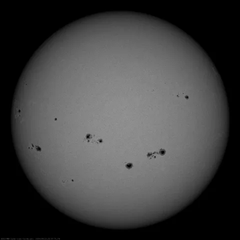 Image of Sun's photosphere