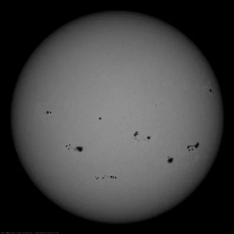 Image of Sun's photosphere