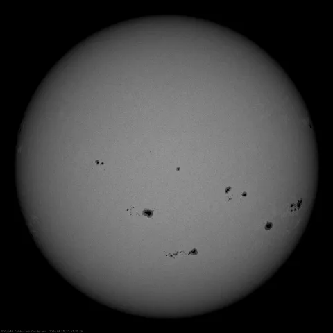 Image of Sun's photosphere