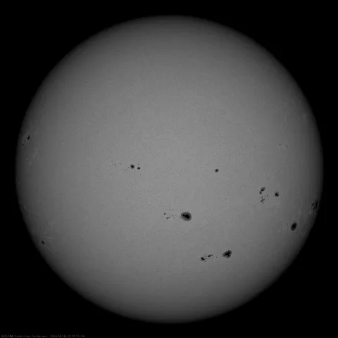 Image of Sun's photosphere