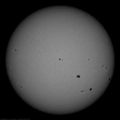 Image of Sun's photosphere