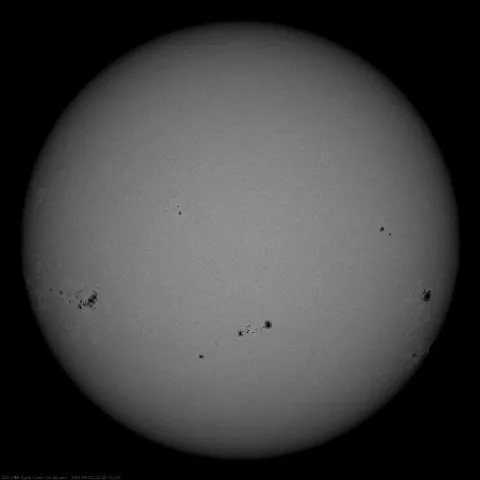 Image of Sun's photosphere