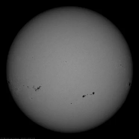 Image of Sun's photosphere