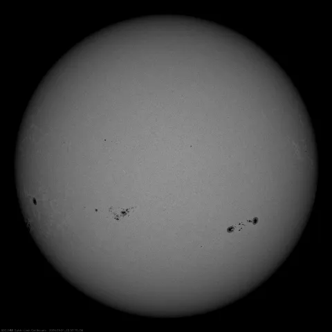 Image of Sun's photosphere