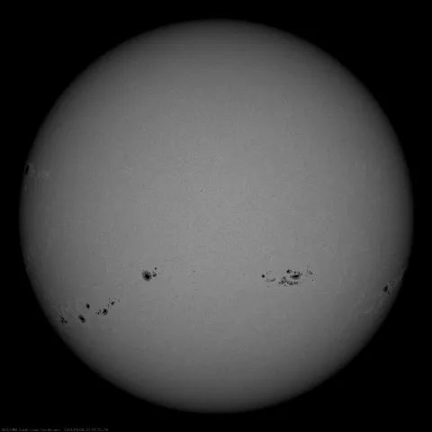 Image of Sun's photosphere