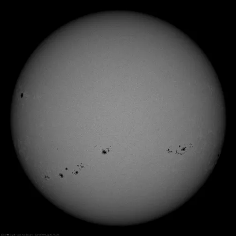 Image of Sun's photosphere