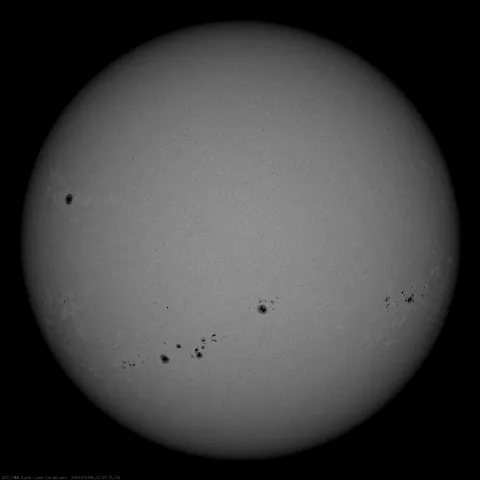 Image of Sun's photosphere