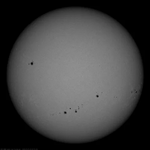 Image of Sun's photosphere