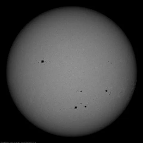 Image of Sun's photosphere