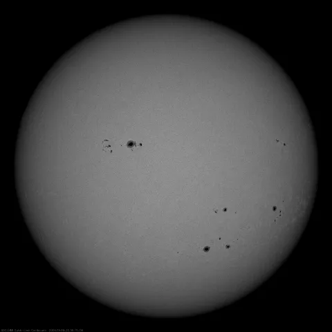 Image of Sun's photosphere