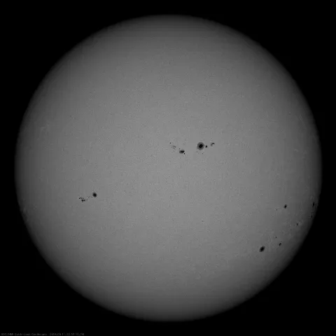 Image of Sun's photosphere