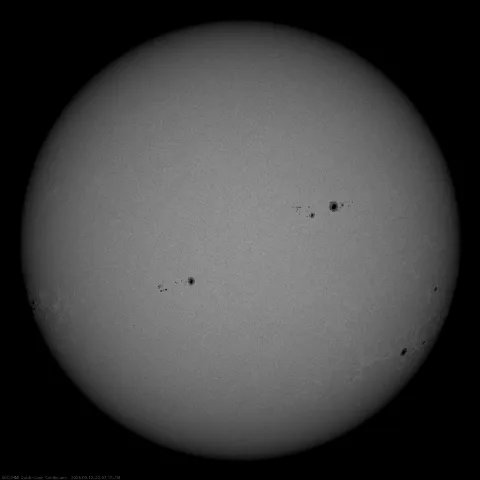 Image of Sun's photosphere