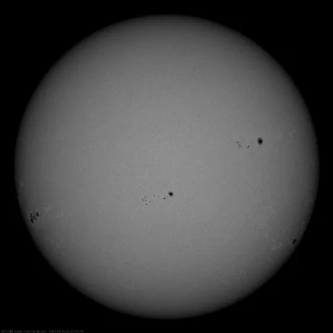 Image of Sun's photosphere