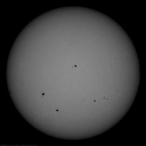 Image of Sun's photosphere