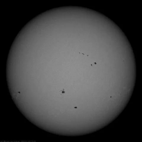 Image of Sun's photosphere