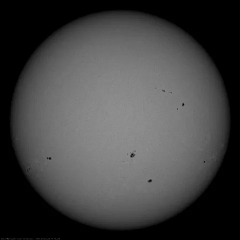 Image of Sun's photosphere