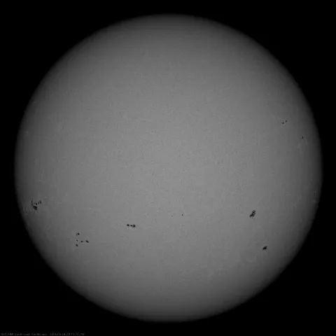 Image of Sun's photosphere