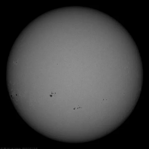 Image of Sun's photosphere