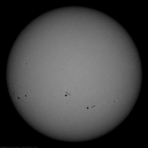 Image of Sun's photosphere