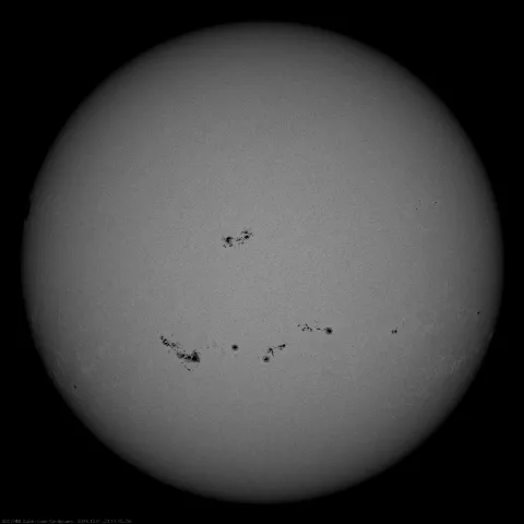 Image of Sun's photosphere