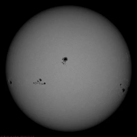 Image of Sun's photosphere