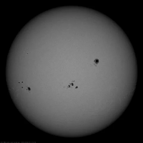 Image of Sun's photosphere