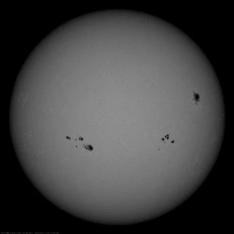 Image of Sun's photosphere