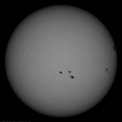 Image of Sun's photosphere