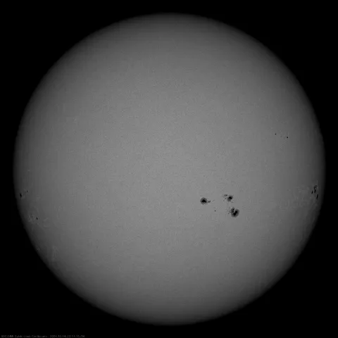 Image of Sun's photosphere