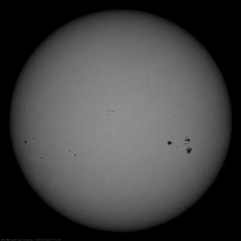 Image of Sun's photosphere