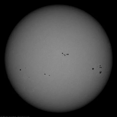 Image of Sun's photosphere