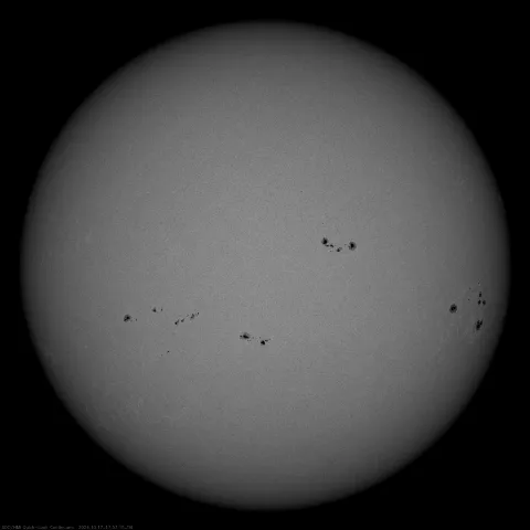 Image of Sun's photosphere