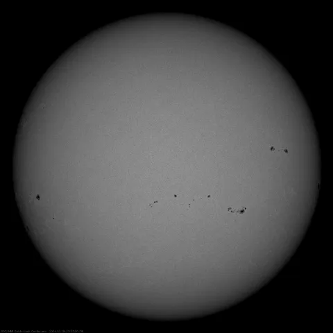 Image of Sun's photosphere