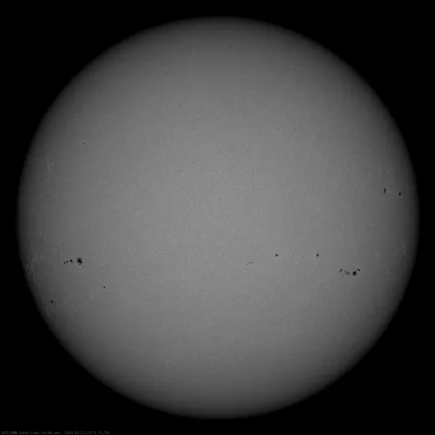 Image of Sun's photosphere