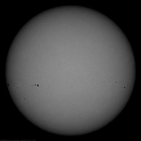 Image of Sun's photosphere