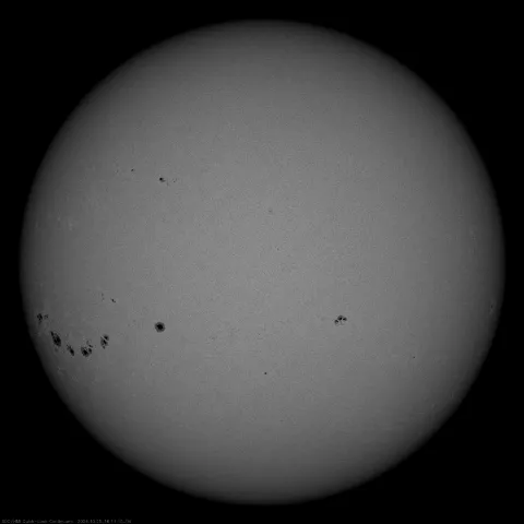 Image of Sun's photosphere