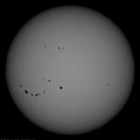 Image of Sun's photosphere