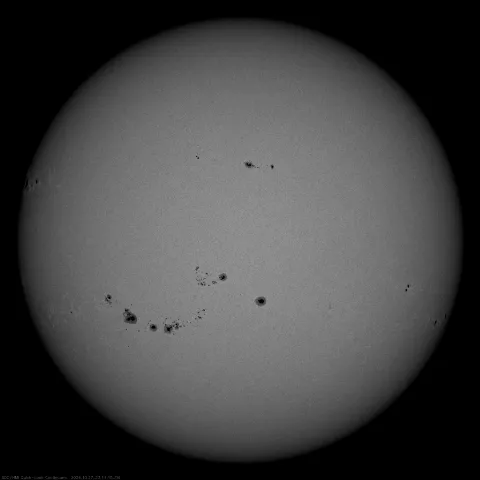 Image of Sun's photosphere