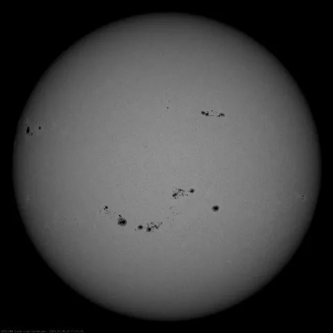 Image of Sun's photosphere