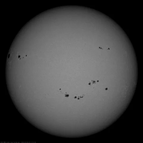 Image of Sun's photosphere