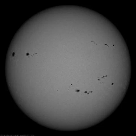 Image of Sun's photosphere