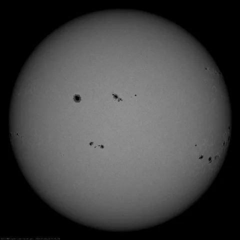 Image of Sun's photosphere