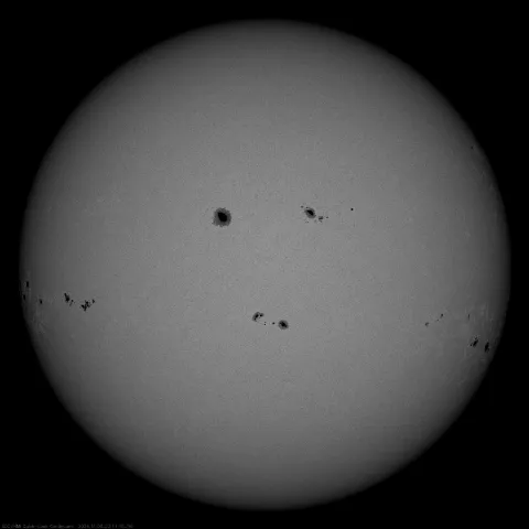 Image of Sun's photosphere