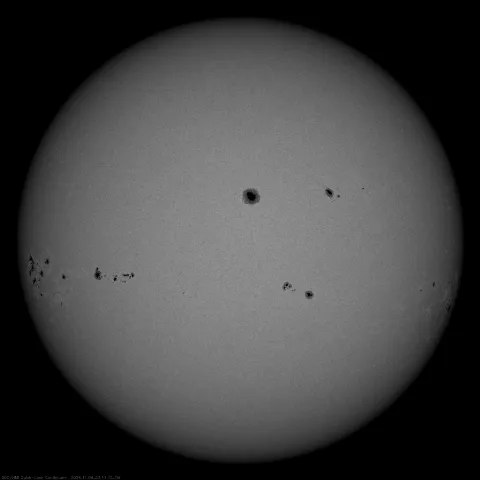 Image of Sun's photosphere