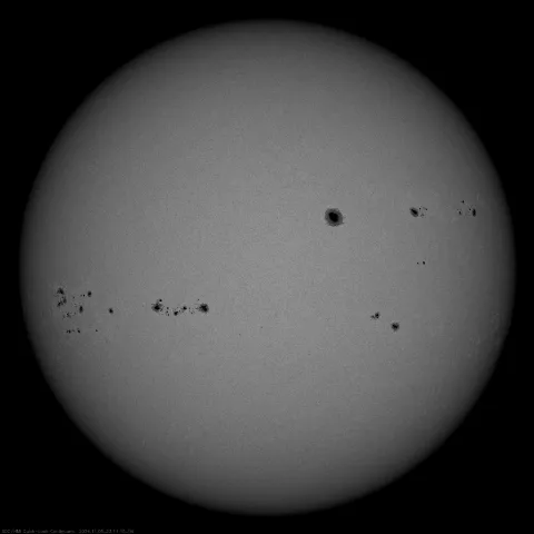 Image of Sun's photosphere