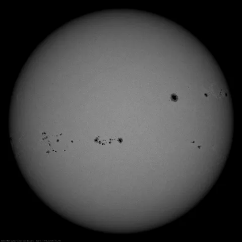 Image of Sun's photosphere